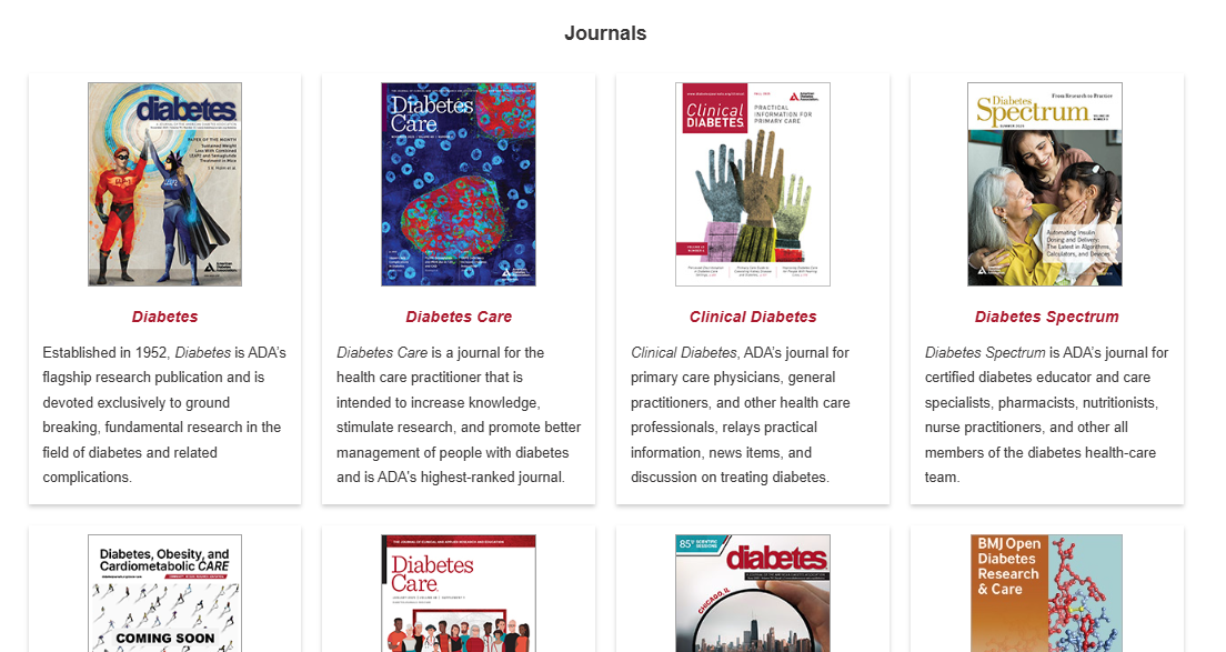ADA journals